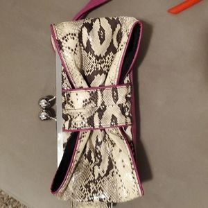 Cute Jessica Simpson Bow wristlet